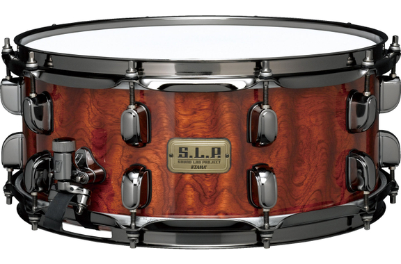 Tama LGB146-NQB S.L.P. Natural Quilted Bubinga Snaredrum image 2