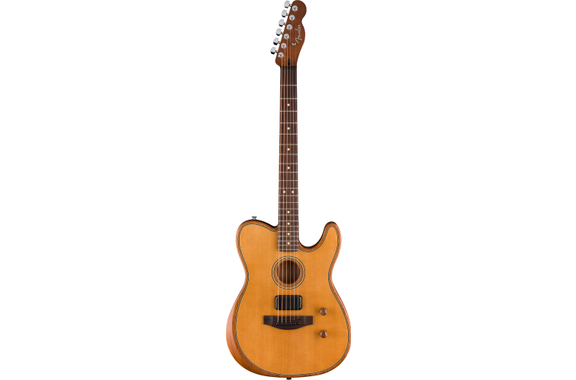 Fender Acoustasonic Standard Telecaster Aged Natural image 2