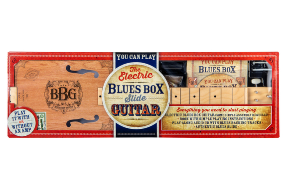 Hinkler BBG Electric Blues Cigar Box Slide Guitar Kit image 2