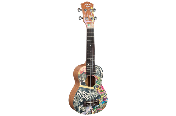 Cascha HH 2600 Sopraan Ukulele Art Series Urban Set image 2