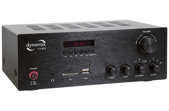 Yamaha F51 / Dynavox VT-80 Stereo-installatie met Bluetooth Set image 2