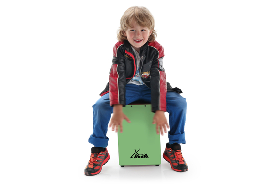 XDrum KC-37GN Cajón Infantil Verde image 2