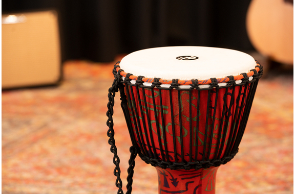 Meinl PADJ1-M-F Travel Series African Djembe 10" Pharaoh's Script image 2