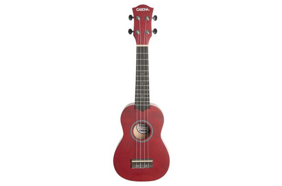 Cascha Soprano Ukulele Red image 2