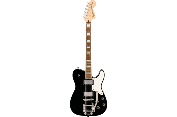 Squier Paranormal Troublemaker Telecaster Deluxe Bigsby Black image 2