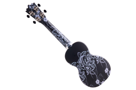 Classic Cantabile BeachBuddy Black Beauty Ukulele Set inkl. Tuner und Schule image 2