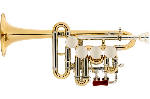 Lechgold PT-25/4L Tromba Piccola Bb/A image 2