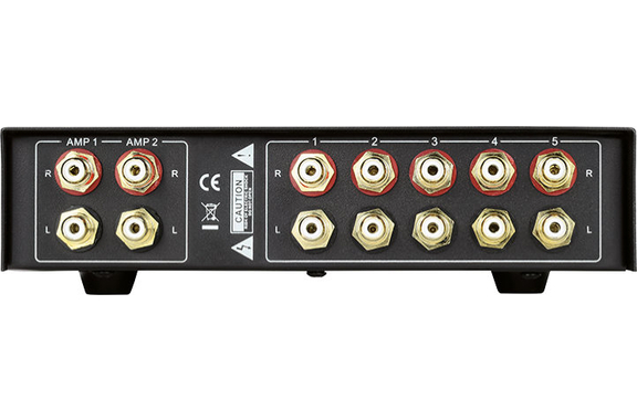 Dynavox AUXS-S Pro Selector de Entrada plateado image 2