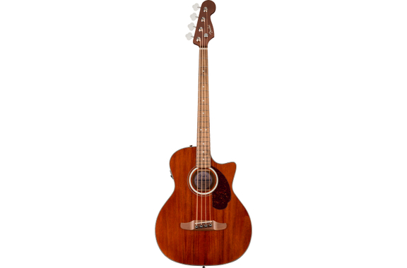 Fender California Deluxe Kingman Bass CE Mahogany Natural image 2