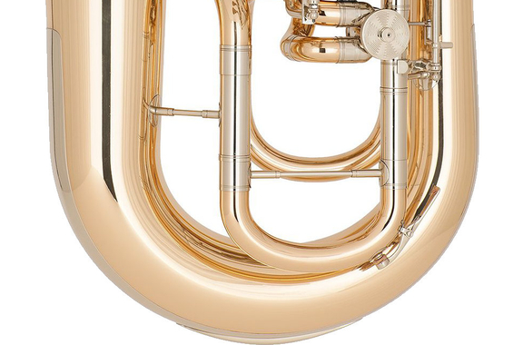Miraphone F-Tuba 481 Elektra Ottone Dorato 6 Pistoni image 2