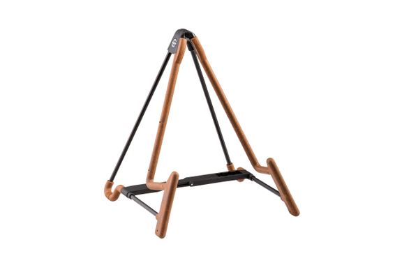 K&M 17581 Heli 2 Electric Guitar Stand Cork 3x Set image 2