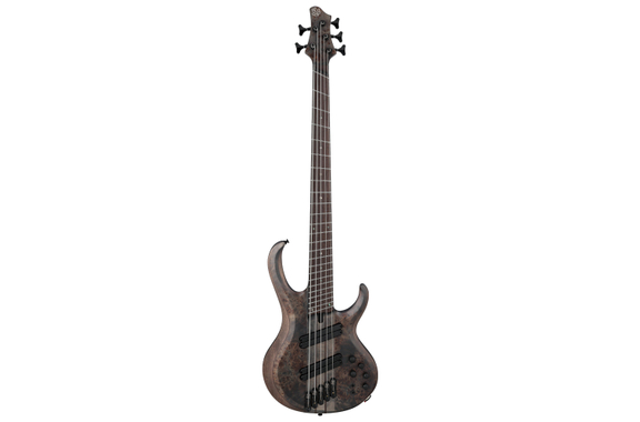 Ibanez BTB805MS-TGF Electric Bass Transparent Grey Flat image 2