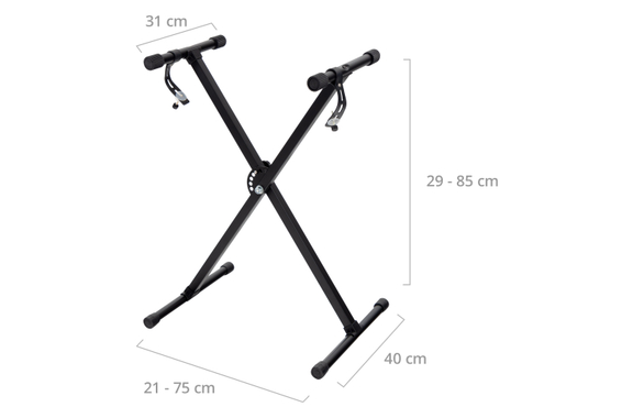 FunKey Keyboard Stand Black image 2
