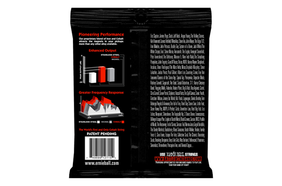 Ernie Ball 2715 Skinny Top Slinky Cobalt image 2