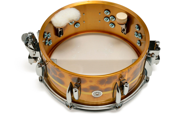 Caisse Claire Signature Sonor Benny Greb 13"x5,75" Laiton Vieilli image 2
