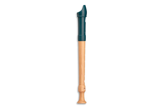 Mollenhauer Fipple "Dege" Flûte à Bec Soprano Bleu Marin Baroque Set image 2