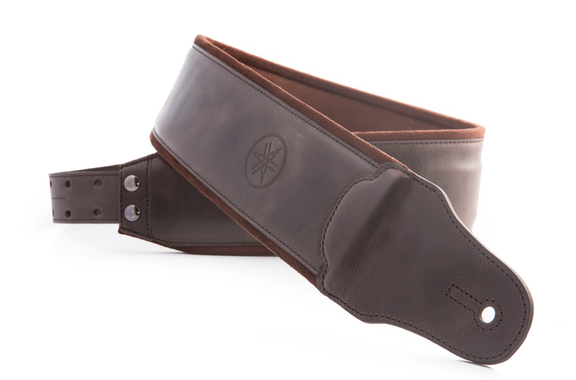 Yamaha Smooth Guitar Strap Brown image 2