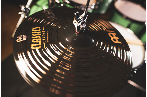 Meinl Classics Custom Dark Heavy 14" Hi-Hat image 2
