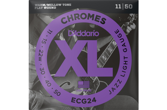 D'Addario ECG24 XL Chromes 3x Set image 2