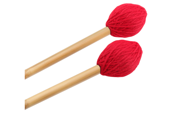 XDrum MM1M Xylofoon- Vibrafoonstokken Medium Rattan Paar image 2