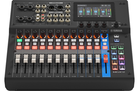 Yamaha MGX12 Mesa De Mezclas Digital Negra image 2