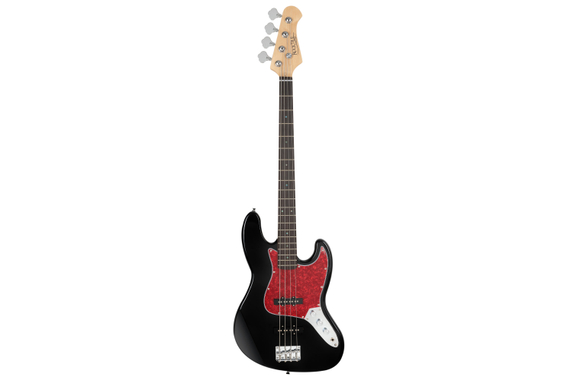 Rocktile Pro JB-30BK 70's Deluxe E-Bass Zwart Set incl. Lichtgewicht Koffer image 2
