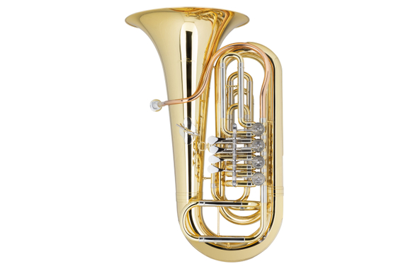 Lechgold BT-13/4L Bb Tuba Lacquered Deluxe Set image 2