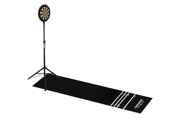 Stagecaptain DBS-1715 BullsEye Pro Bersaglio da Freccette + Supporto e Tappetino Set Nero image 2