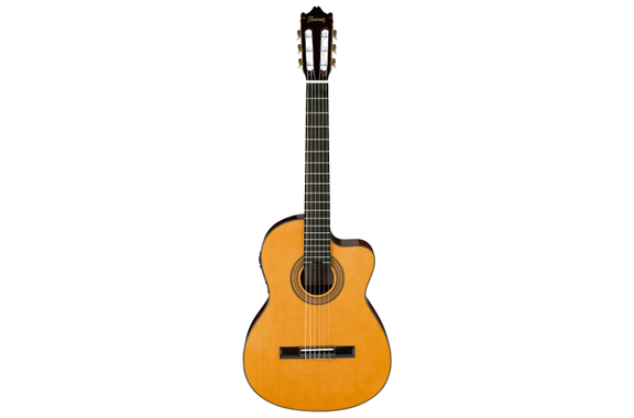 Ibanez GA6CE-AM 4/4 Guitare Classique Amber High Gloss Set image 2