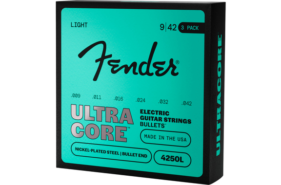 Fender UltraCore 4250R Nickel Plated Cordes De Guitare Électrique 010-046 Set De 3 image 2