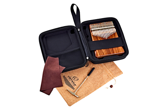 Ortega OKB1 Lizard Kalimba C-Dur Acacia image 2