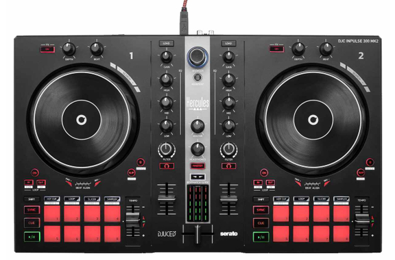 Hercules DJControl Inpulse 300 MK2 Set image 2