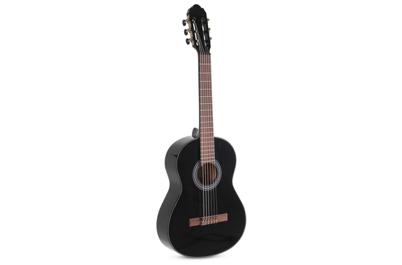 GEWA Student 3/4 Guitare Classique Noire Set Débutant image 2