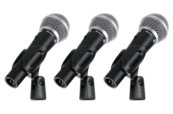 Pronomic DM-58-C Micrófono Vocal Set de 3 en Maletín image 2