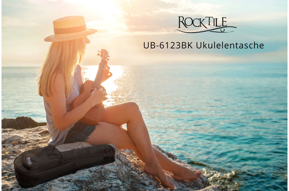 Funda Rocktile para Ukelele Soprano Negra image 2