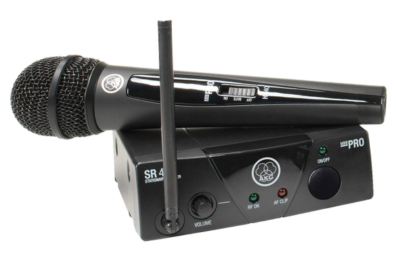 AKG WMS 40 Mini Vocal Handfunkmikrofon Set ISM1 863,100 MHz image 2