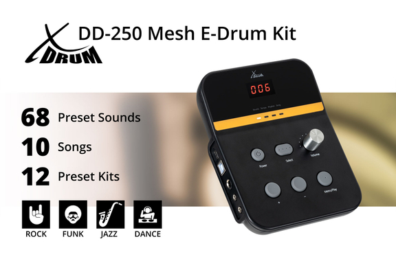 XDrum DD-250 E-Drum Kit image 2