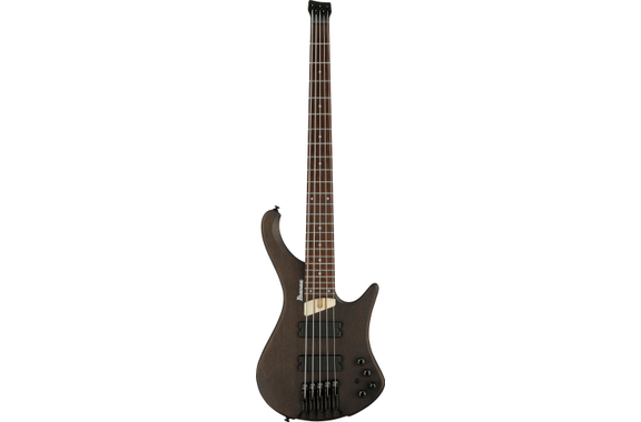 Ibanez EHB605-WNF Bass Workshop EHB Electric Bass Walnut Flat image 2