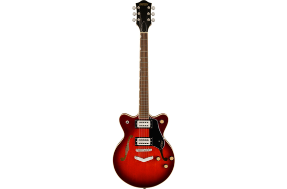 Gretsch G2655 Streamliner Center Block Jr. Double-Cut with V-Stoptail Claret Burst image 2