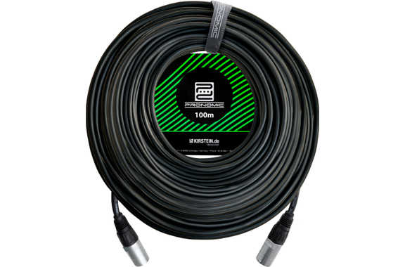 Pronomic ECM-100 BK CAT5e Cavo di Rete 100m image 2