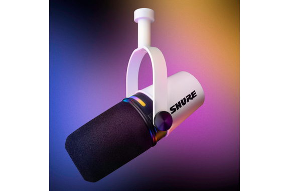 Shure MV7+ Bianco image 2