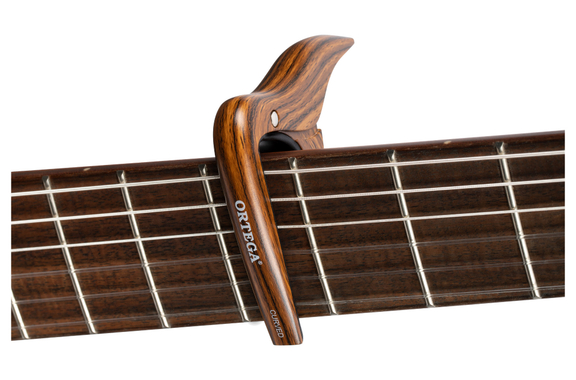 Ortega OCAPOCV-WND Walnut Curved Capo image 2