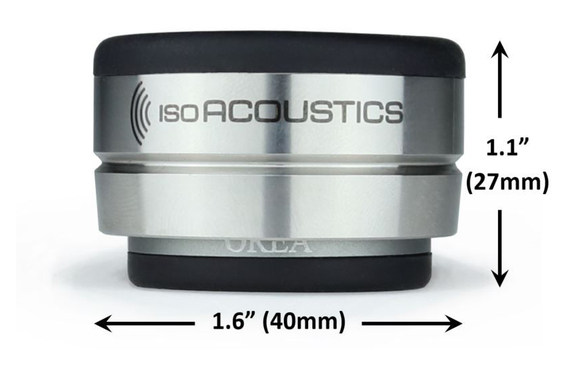 IsoAcoustics Orea Découpleurs Acoustiques Graphite Lot De 4 image 2