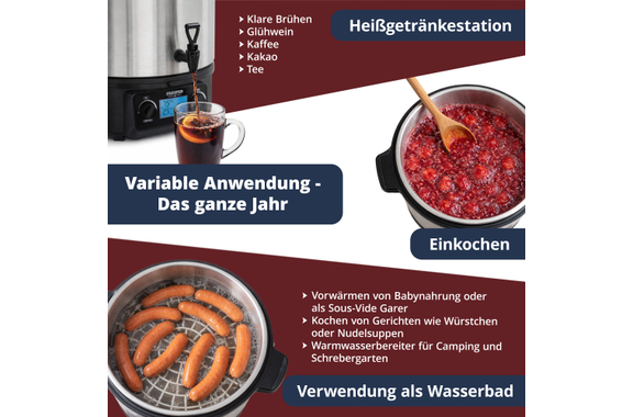 Stagecaptain GWK-27D Glühweinkoker image 2