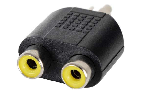 Adaptador Pronomic AD-CF2MC 2x Cinch/RCA hembra / Cinch/RCA macho image 2