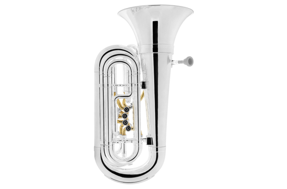 Classic Cantabile KT-30SR MardiBrass Tuba Bb de plástico plata image 2