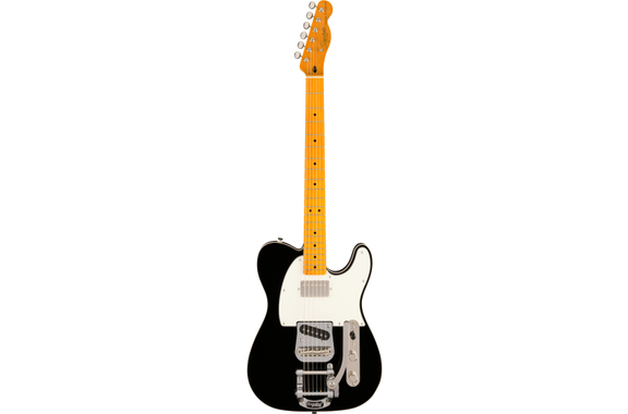 Squier Limited Edition Classic Vibe Custom Telecaster SH with Bigsby Black image 2