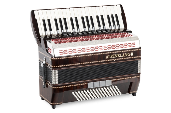 Alpenklang Pro Acordeón IV 96 M Palisandro image 2