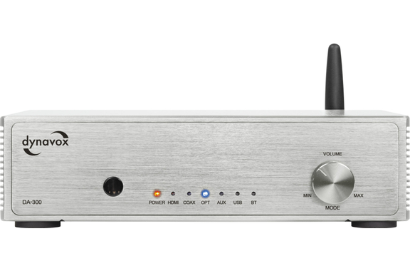 Dynavox DA-300 Amplificador Con HDMI ARC Plateado image 2