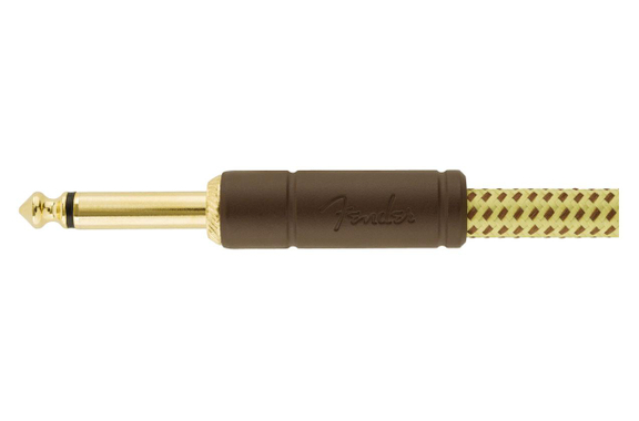 Fender Deluxe Series Cable Angled 3m Tweed image 2